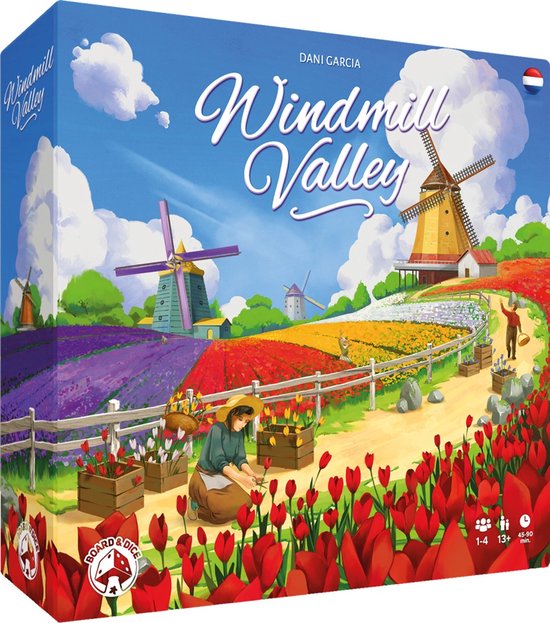 Board&Dice Windmill Valley - Nederlandstalig bordspel voor 1-4 spelers