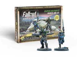 Fallout: Wasteland Warfare - Super Mutants: Marcus and Lily - Uitbreiding - Modiphius Entertainment - Ongeschilderd