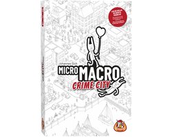 White Goblin Games - MicroMacro: Crime City - Coöperatiefspel - 1 tot 4 spelers - Samenwerken - los nu 16 misdaden op - Vanaf 10 jaar