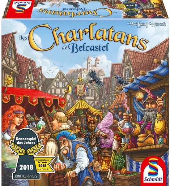 Bordspel Schmidt Spiele Charlatans de Bescastel