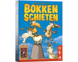 999 Games - Bokken Schieten - Kaartspel - Hét Tactische Slagenspel Vol Geitenstreken - Gezelschapsspel - Klein cadeautje - spelregels in NL, EN en FR