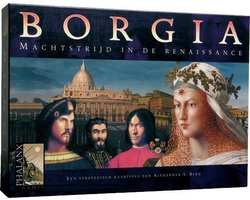 Phalanx Games Borgia Bordspel - Strategisch spel over macht en politiek