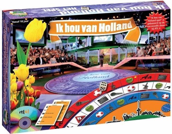 Clown Ik Hou Van Holland Bordspel