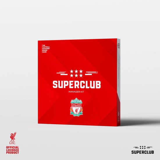 Liverpool FC Manager kit | Superclub uitbreiding | The football manager board game | Engelstalige Editie
