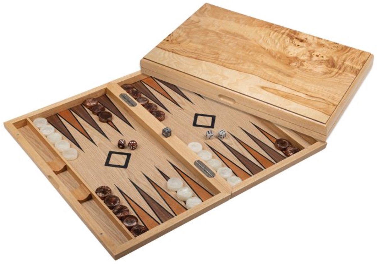 Philos Backgammon Sifnos groot magneetsluiting bordspel.