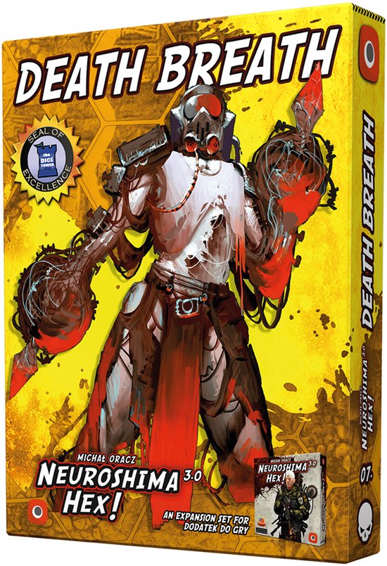 Neuroshima HEX 3.0 Death Breath - Bordspel Uitbreiding - EN/PL