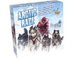 Tactic Arctic Race – Bordspel – Avontuurlijke Race naar de Noordpool – Tactiek en Blokkeren – Familiespel – 2 tot 4 Spelers – Vanaf 8 Jaar