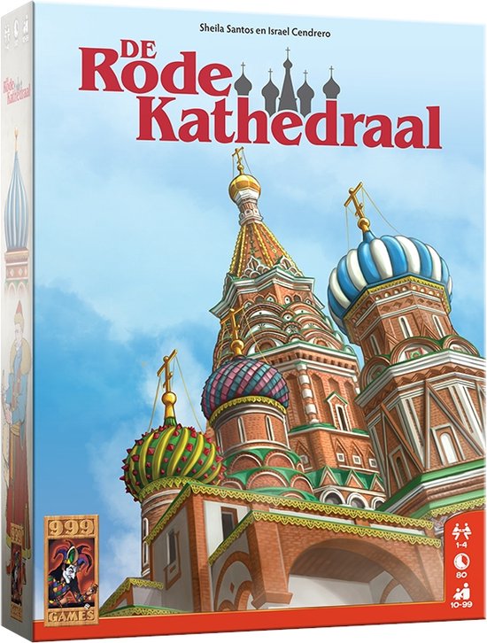 999 Games - De Rode Kathedraal - Bordspel - Strategisch -