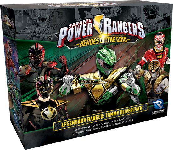Power Rangers: Heroes of the Grind - Legendary Rangers: Tommy Oliver Pack - Uitbreiding - Engels