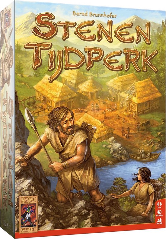 999 Games - Stenen Tijdperk - Bordspel - Strategisch familiespel - Klassieker!