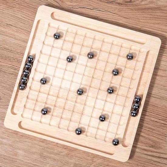 Magnetic Chess houten schaakset - Magnetisch schaakspel - Kluster magneten gezelschapsspel geschikt voor kinderen