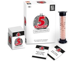 5 Seconden Uncensored - Kaartspel - Spelletjes voor Volwassenen - 18+ Spel - Party Game
