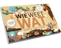 White Goblin Games - Wie Weet Wat: Huisdieren - Partyspel - 2 tot 10 spelers - Speelt snel en de uitleg is nóg sneller - Wie Weet Wat speel je altijd, met iedereen en overal - Ideaal cadeau