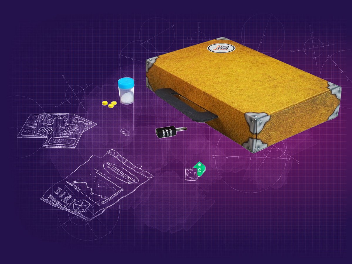 Escape room spel De Vitaloog - Escape room spellen - Escapekoffer - Game Escape Room - Eigenaar Onbekend