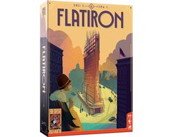 999 Games - Flatiron - Bordspel - Strategische Uitdaging voor 2 personen - Bevat ook een Solo modus