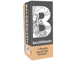 Tactic Balderdash - Partyspel - Het Originele Woordenblufspel - Verzin Geloofwaardige Betekenissen - Hilarisch Bluffen en Stemmen - 1000 Onbekende Nederlandse Woorden - 3 tot 8 Spelers - Vanaf 12 Jaar
