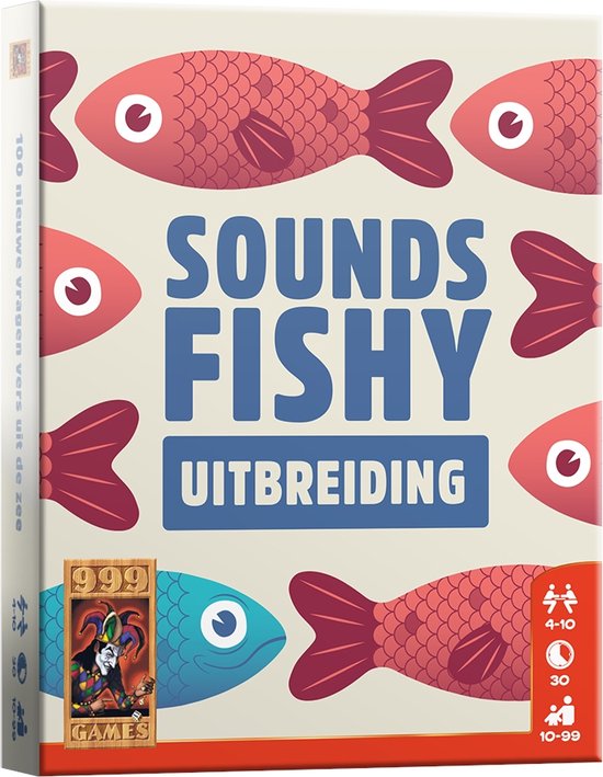 999 Games - Sounds Fishy - De Uitbreiding! - Partyspel - Gezelschapsspel - Nederlandstalig - Klein cadeautje