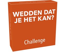 Tactic Wedden Dat Je Het Kan? Challenge! – Bordspel – Familiespel – Partyspel – 3-8 Spelers – Vanaf 10 jaar