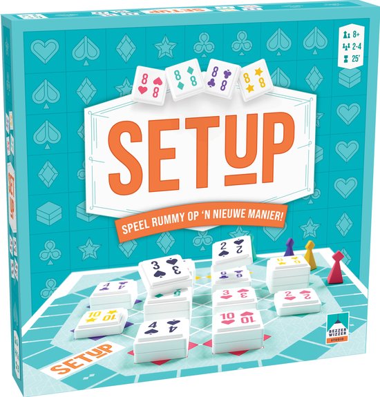 Bezzerwizzer SETUP - Bordspel voor 2-4 spelers - Vanaf 8 jaar