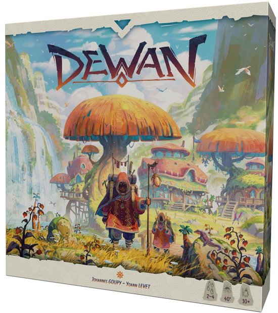 Asmodee strategisch bordspel Dewan voor 2-4 spelers 10 jaar+.