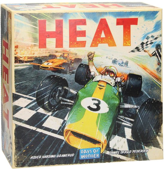 Heat Bordspel - Days of Wonder – Voor de echte race fans – Vanaf 10 Jaar – Strategisch bordspel