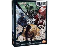 White Goblin Games - Unmatched: Cobble & Fog - expertspel - 2 tot 4 spelers - 20 minuten - Vanaf 10 jaar - Met de helden: Dracula, Jekyll & Hyde, Invisible Man en Sherlock Holmes