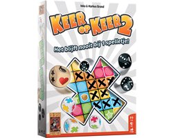 999 Games - Keer op Keer 2 - Dobbelspel - Met nieuwe dobbelstenen en mogelijkheden - Gezelschapsspel - Familiespel - Klein cadeautje