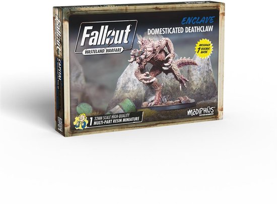 Fallout: Wasteland Warfare - Enclave: Domesticated Deathclaw - Uitbreiding - Modiphius Entertainment - Ongeschilderd