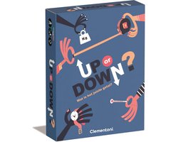 Clementoni - Up and Down - Gezelschapspel - Kaartspel - Familiespel - Klein cadeau - Vanaf 12 jaar