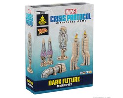 Atomic Mass Games Marvel speelset Dark Future Terrain Pack miniaturen.