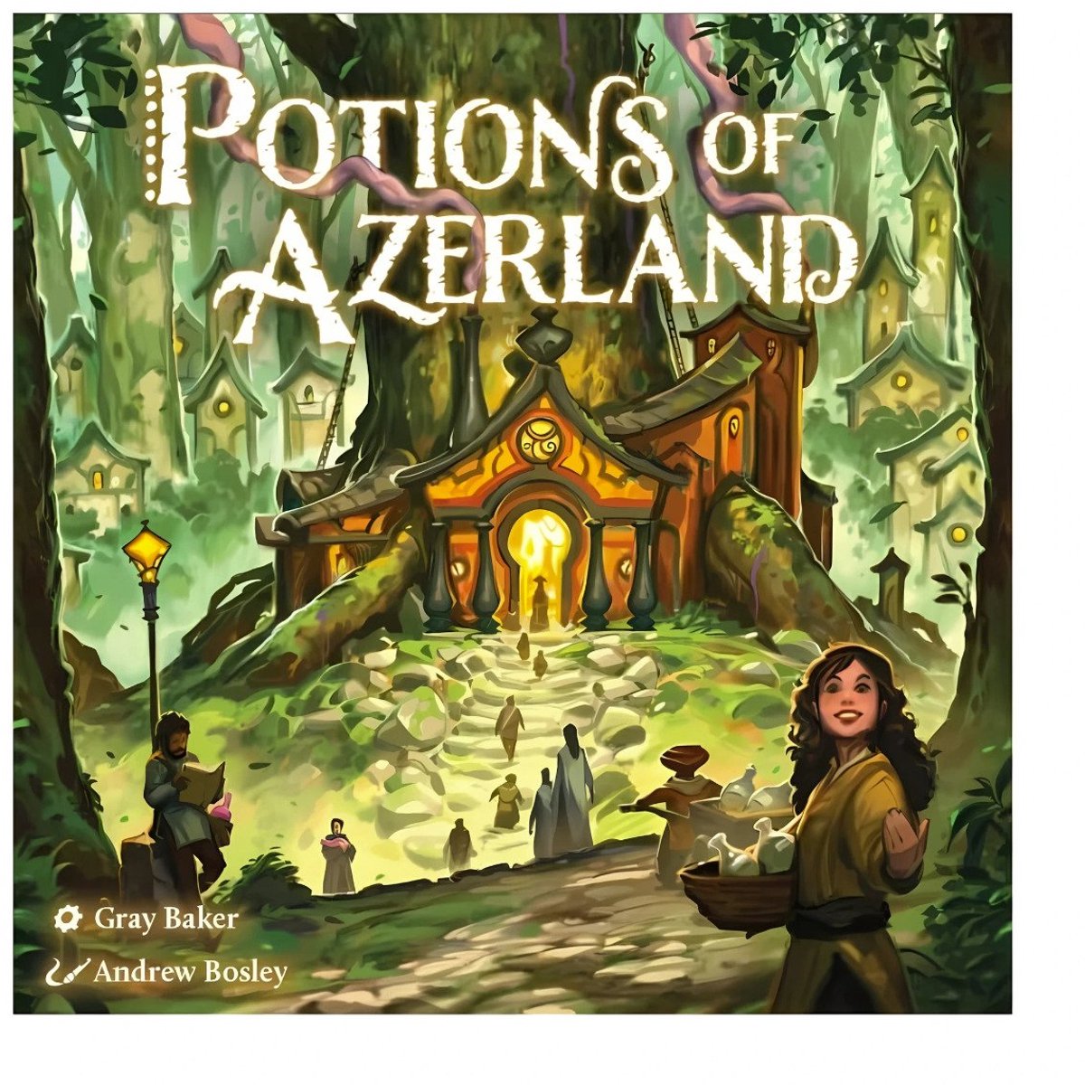 Lucky Duck Games Potions of Azerland - Bordspel - Strategiespel - Engelstalig