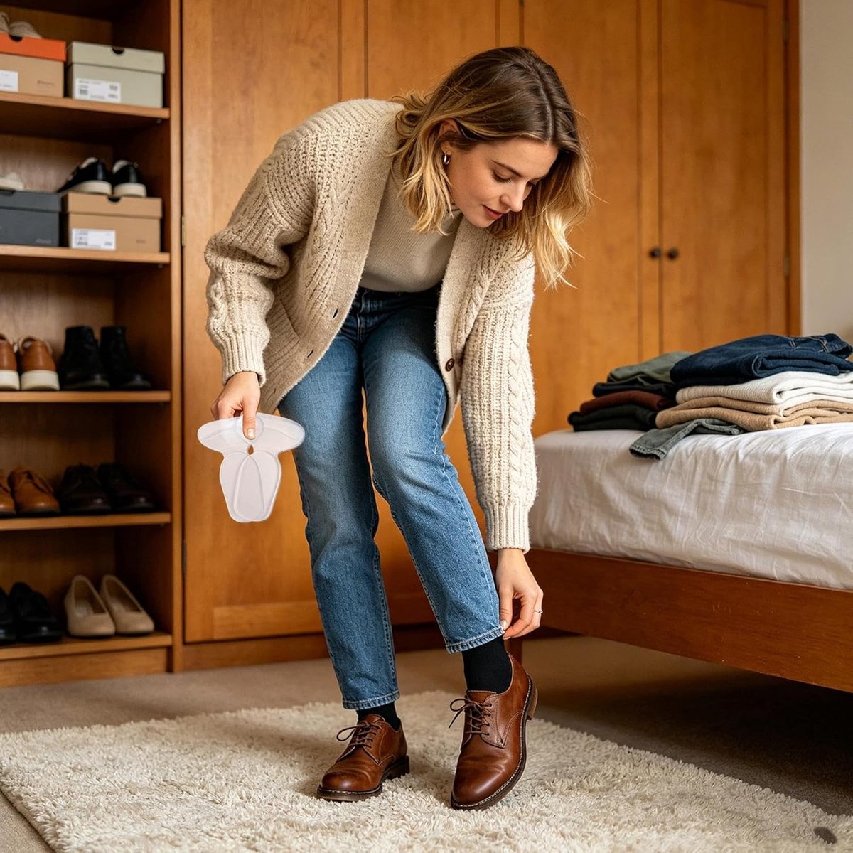 Antislip Hielkussentjes - Anti-schurende Hielbeschermer Inlegstuk - Schoenopvulstukjes - voor Kantoor Vakantie Feestje Uitgaansleven Sport Wandelen Backpackreizen Spelletjes Evenementen