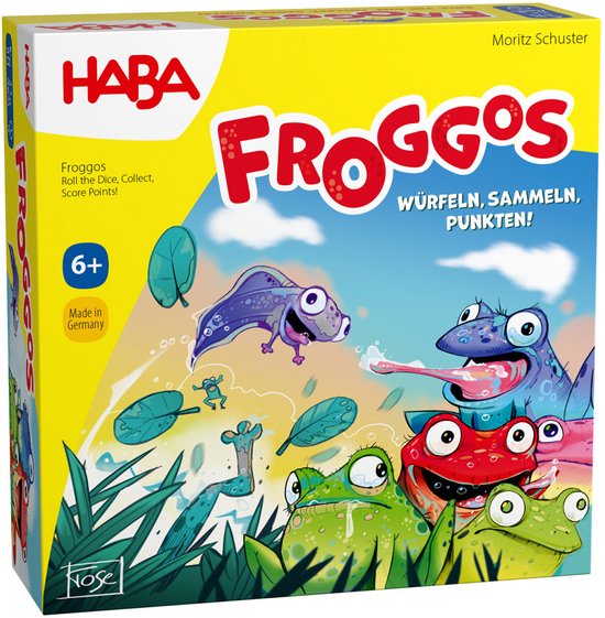 HABA Froggos 10 min Bordspel Gelukspel