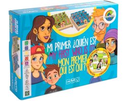 SnelShoppen - Bordspel voor Kinderen - Cayro Mi Primer Wie is het? - Ontdek Wie is - Spel voor 2 Spelers - Leeftijd 3-99 Jaar - Leerzaam en Leuk