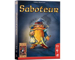 999 Games - Saboteur - Kaartspel - Hét perfecte partyspel voor grote groepen - Saboteer je tegenstanders - Familiespel - Gezelschapsspel - Klein cadeautje