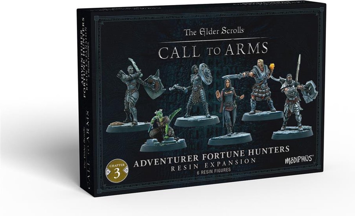 Scrolls: Call To Arms The Elder - Adventurer Fortune Hunters - Miniature Game
