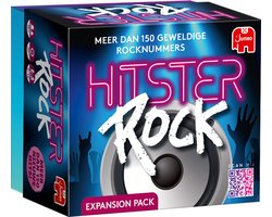 Jumbo - Hitster – Rock - Uitbreidingsset - Partyspel - Actiespel - Muziekspel voor volwassenen - 16+ jaar