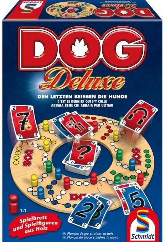 Schmidt® - Bordspel DOG® Deluxe - Familiespel - Luxe uitvoering - 2-6 spelers- vanaf 8 jaar
