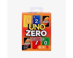 Mattel Games UNO Zero - Kaartspel voor kinderen, volwassenen en spelletjesavonden
