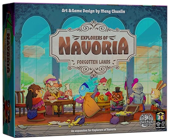 Explorers Of Navoria Forgotten Lands - Bordspel Uitbreiding - Engelstalig