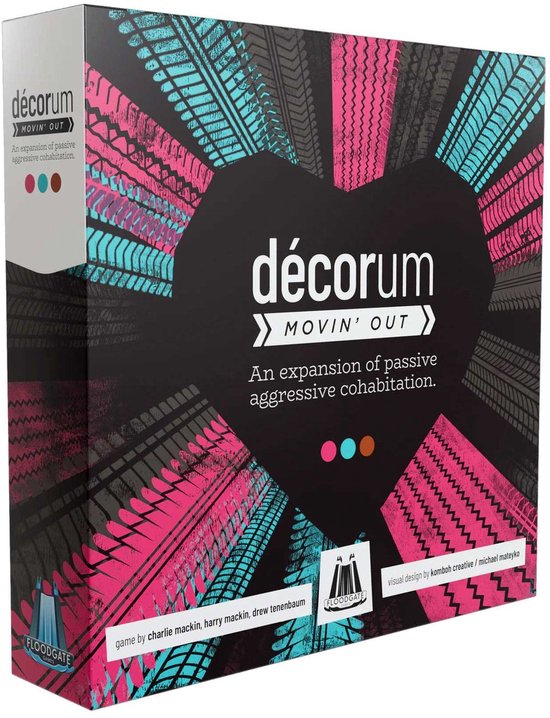 Décorum Movin Out Expansion - Bordspel Uitbreiding - Engels