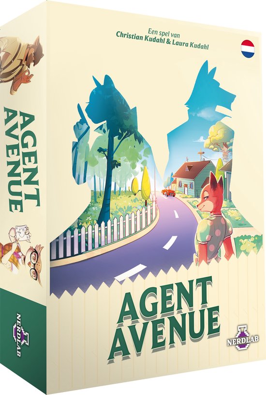 Asmodee bordspel Agent Avenue strategie spel voor kinderen.