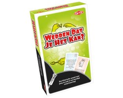 Tactic Wedden Dat Je Het Kan – Bordspel – Compacte Editie – Partyspel voor het Hele Gezin – Vanaf 8 Jaar – 3 tot 6 Spelers