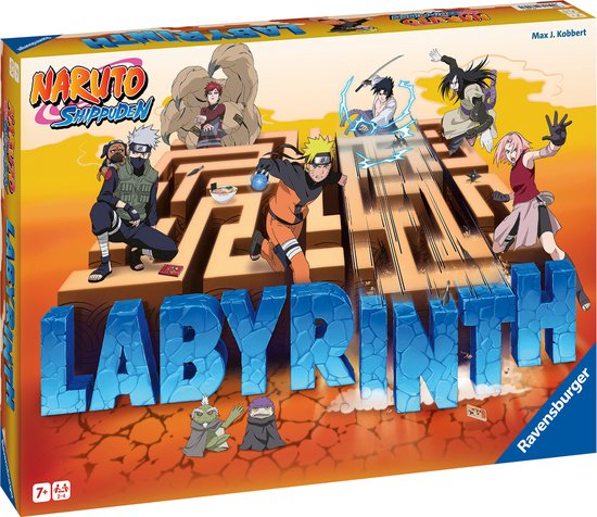 Bordspel Naruto Shippuden: Labyrinth