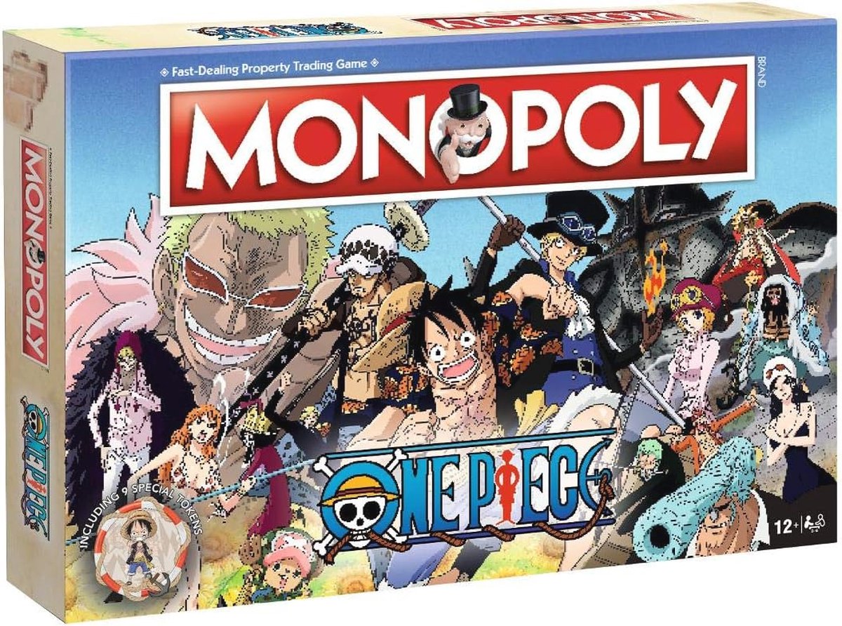 Monopoly Bordspel - One Piece Themaspel voor Gezellige Avonden