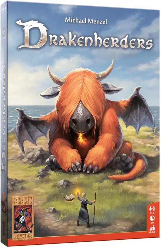 999 Games - Drakenherders - Winnaar Speelgoed van het Jaar Familiespellen - Kaartspel - Kinderspel - Gezelschapsspel - Educatief spel - Actiespel