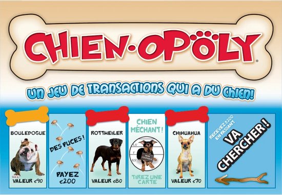 Chien Opoly - bordspel