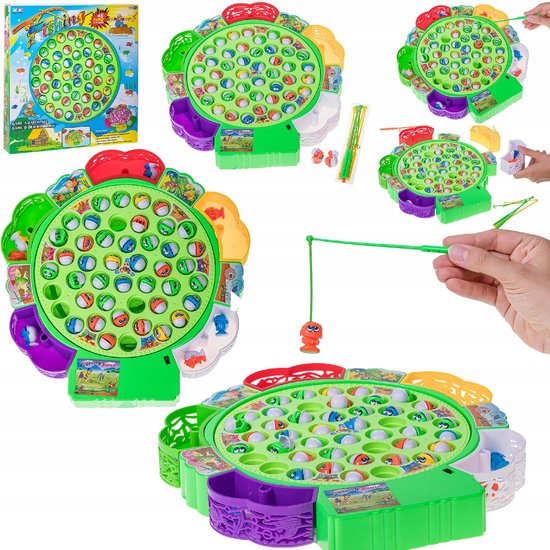ChRLD - Bordspel - Vissenspel - Voor 4 Personen - Multicolor