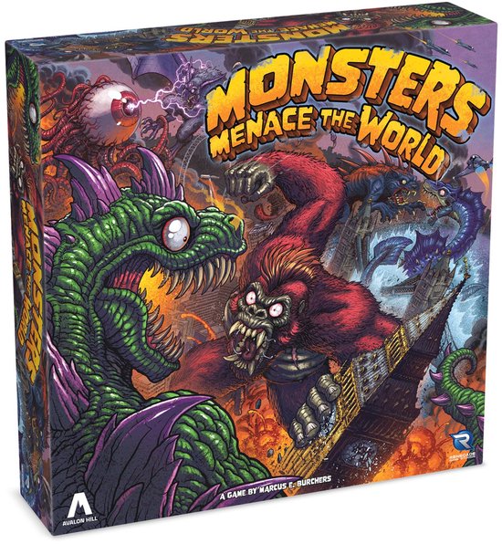 Monsters Menace The World - Bordspel - Engelstalig - Renegade Game Studios