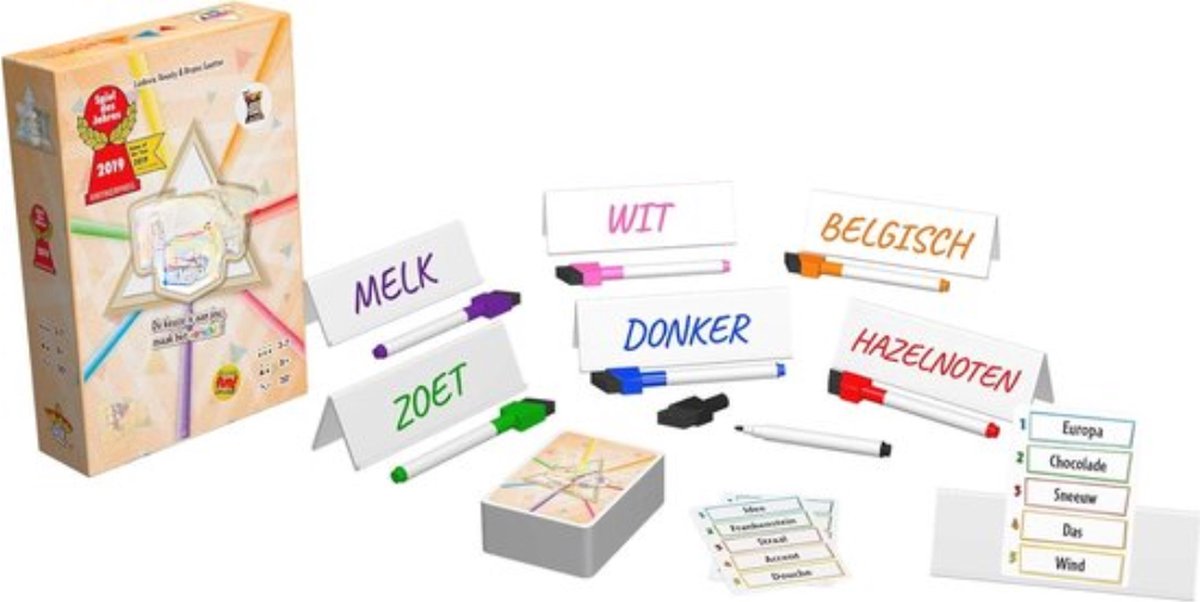 Coöperatief gezelschapsspel voor gezinnen - Raad mysterieuze woorden